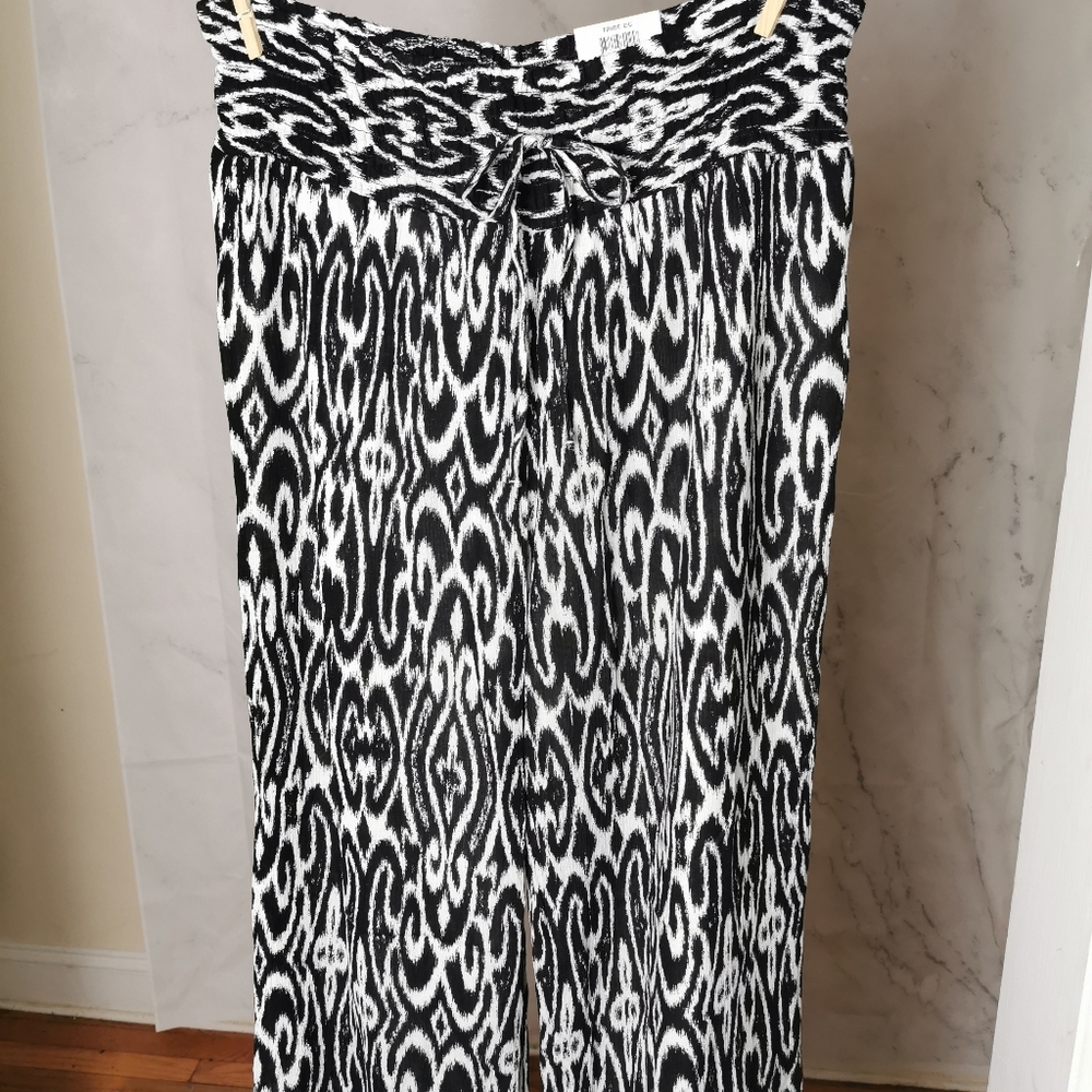 INC  Ikat-Print pants medium